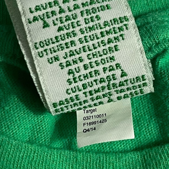 Target • Green Shamrock Kids Tee Shirt St Patrick’s Day - Picture 4 of 4